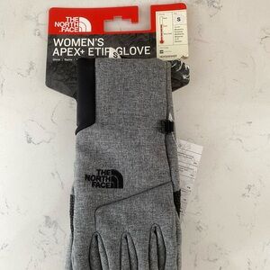 The North Face Gray Apex Etip Gloves